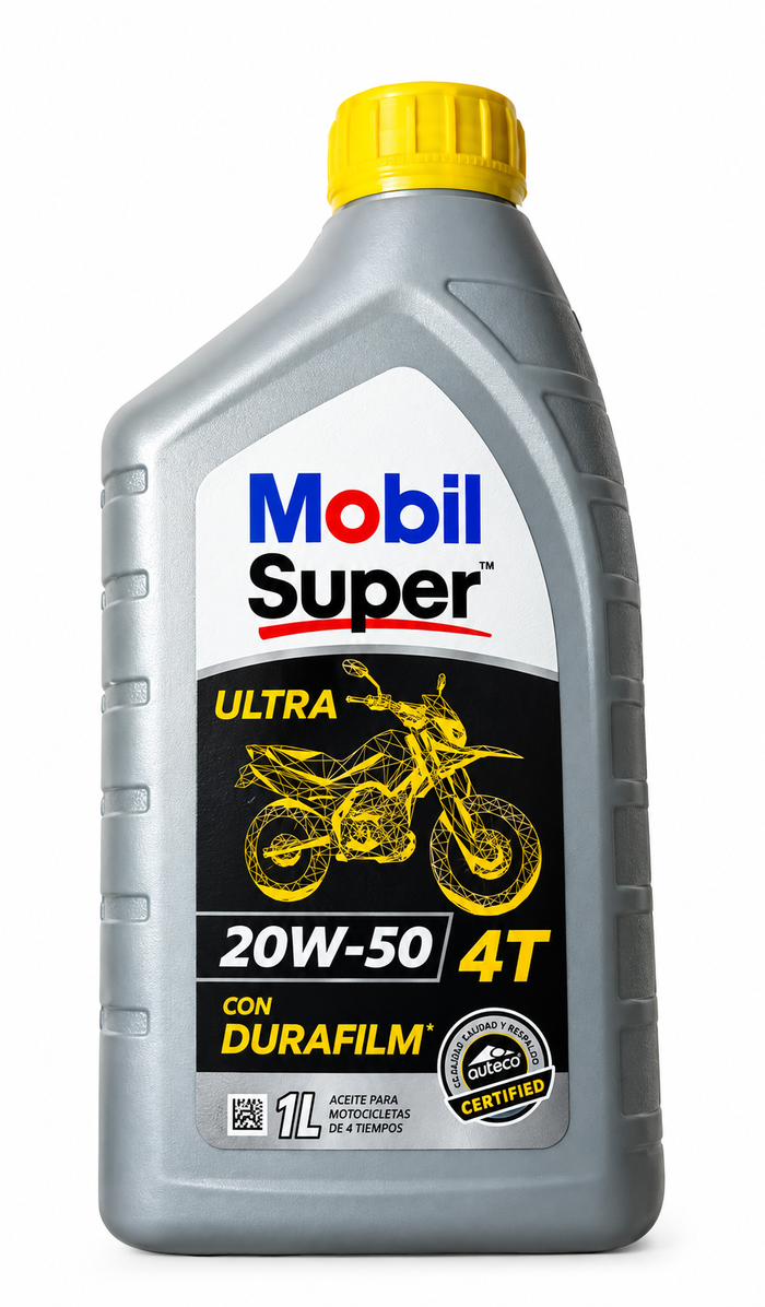 ACEITE MOBIL 4T ULTRA SCOOTER 20W501L DURAFILM