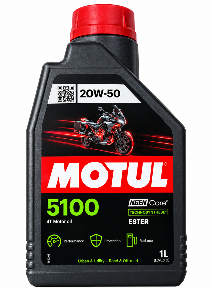 ACEITE MOTUL 5100 20W50 4T 1L